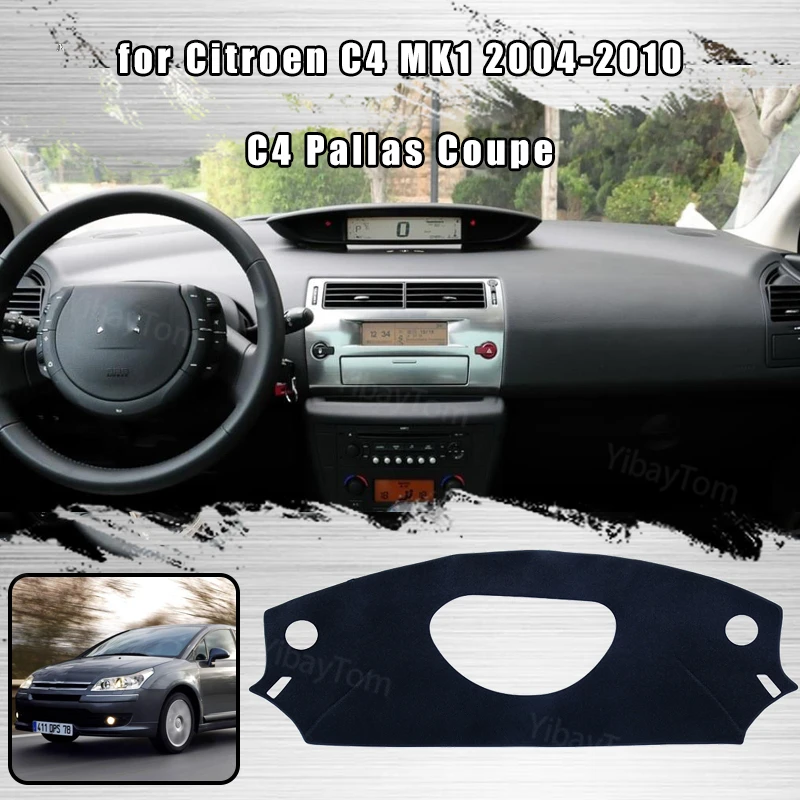 

Для Citroen C4 MK1 2004-10 C4 Pallas купе приборной панели автомобиля крышка избежать светильник коврик приборная панель Крышка коврик ковер автомобильн...