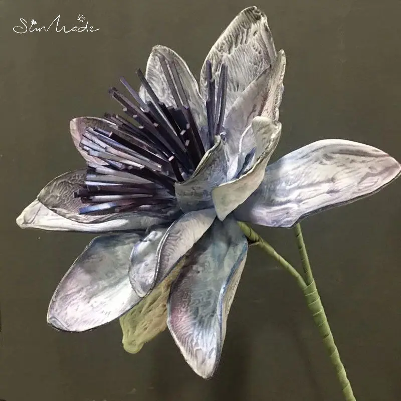 SunMade большой лотос искусственный декор дома цветочная композиция DIY свадебные