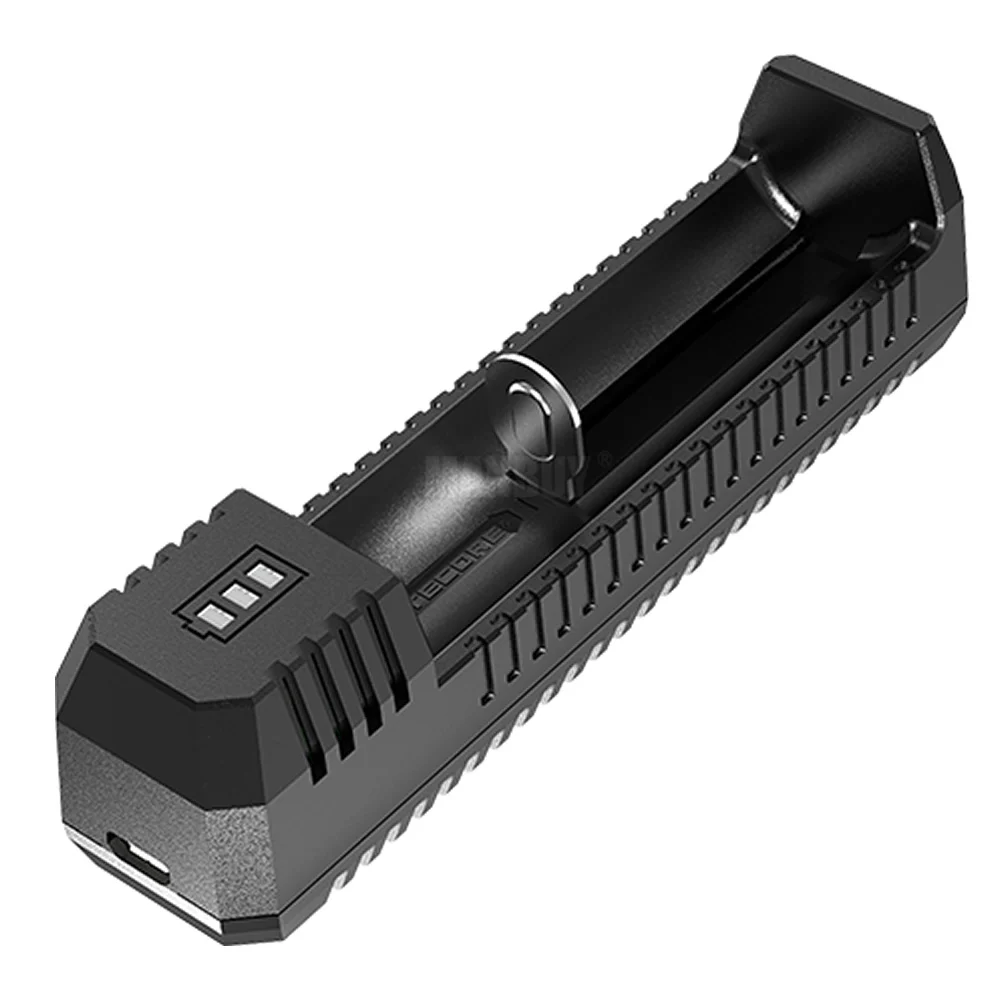 NITECORE UI1 портативное зарядное устройство два слота USB литий ионный аккумулятор