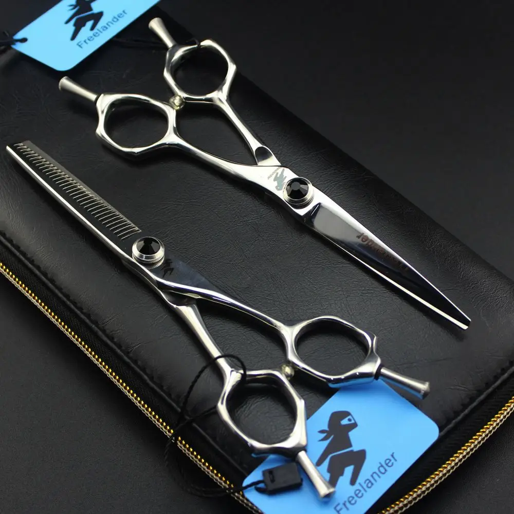 Японские Стальные 6 дюймовые ножницы для стрижки волос филировки