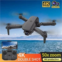 new k5 mini drone 4k hd dual camera visual positioning 1080p wifi fpv drone height preservation rc quadcopter vs xt6 k9 drones