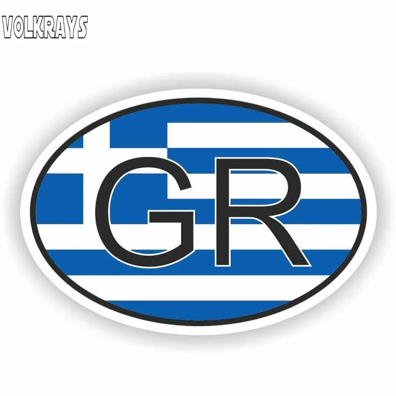 Volkrays креативные автомобильные стикеры M Gr аксессуары для греческой страны