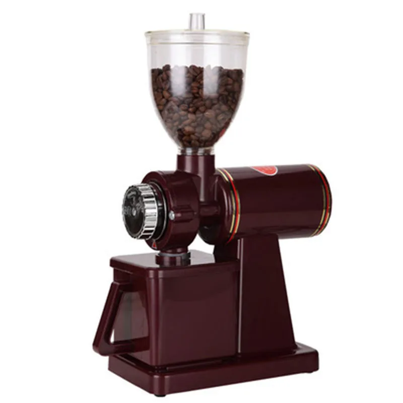 

Electric Coffee grinder Coffee mill Bean grinder machine flat burrs Grinding machine 220V/110V Red/Black EU US