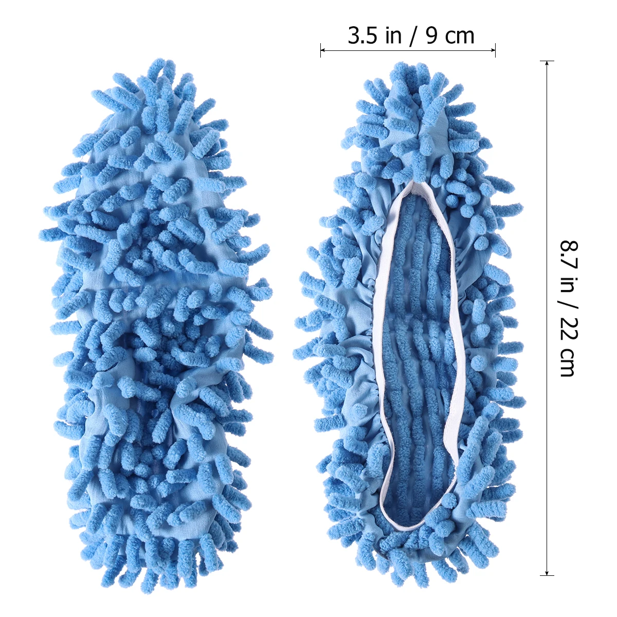 6 шт. многоразовые носки из микрофибры для мытья пола|Метлы и совки| |