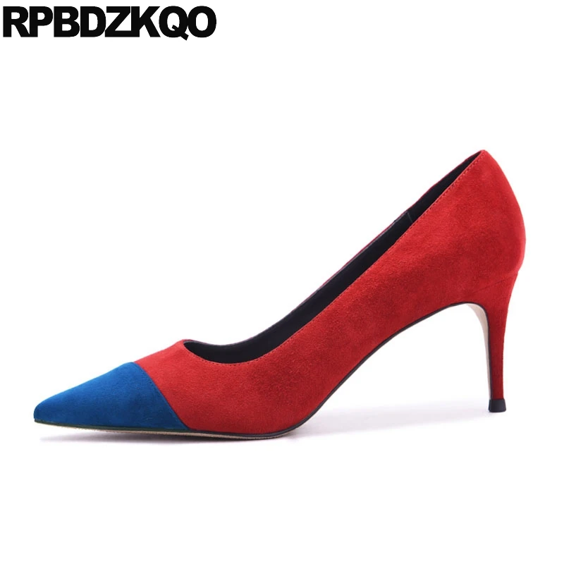 Тонкая обувь в китайском стиле высококачественные женские туфли с острым носком