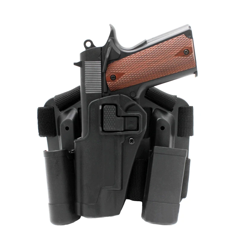 Тактическая кобура CQC Quick Draw с подвижной платформой для левого ружья Colt 1911|Кобуры|