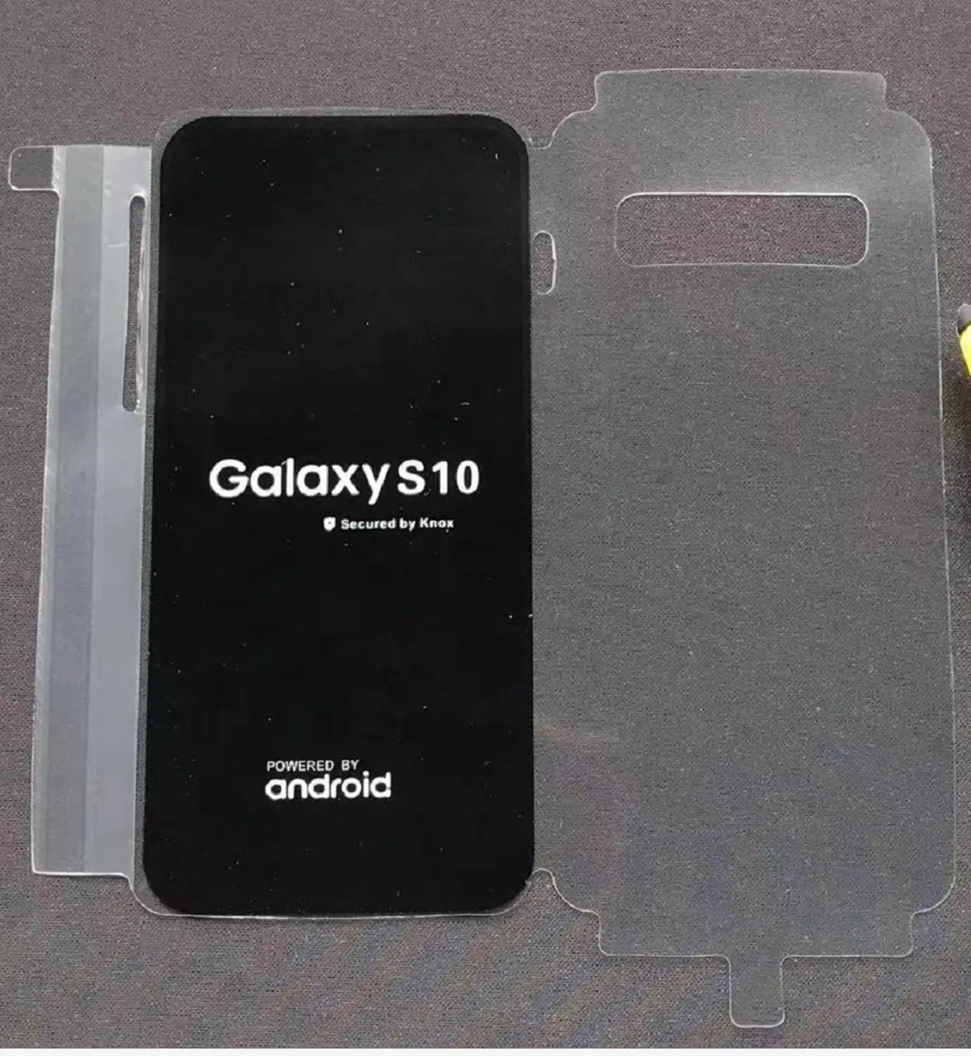 100 шт. пластиковая пленка для Samsung S10 10e S10plus|Экраны мобильных телефонов| |