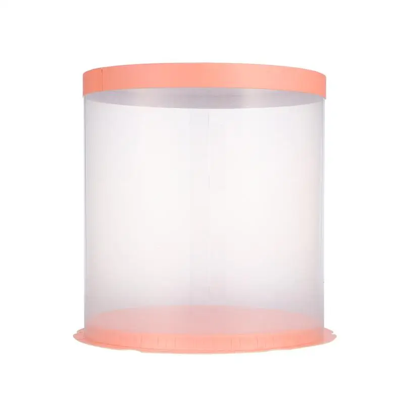 1 шт. Пластик кекс упаковка коробка для торта купол контейнеры Свадебная