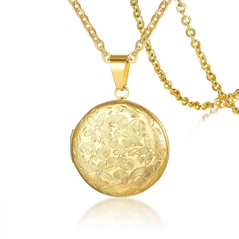 

New Fashion Pendants Necklaces For Women Gold Color Clavicle Chain Jewelry Accessory Female Necklace Openable Necklaces
