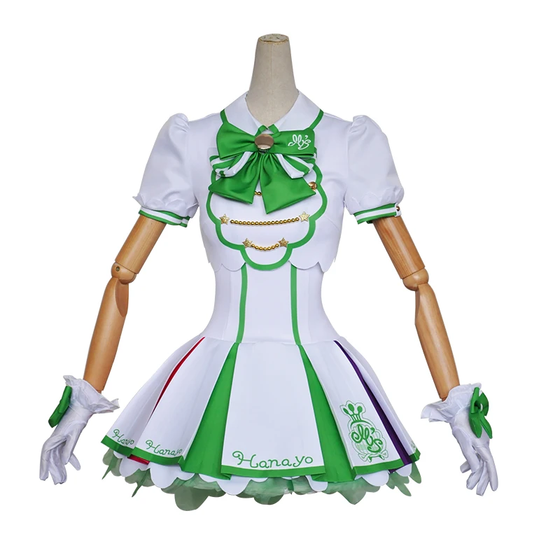 Аниме Косплей Lovelive аркадная игра четвёртая Аркада 4 Koizumi ханаё костюм Светящиеся