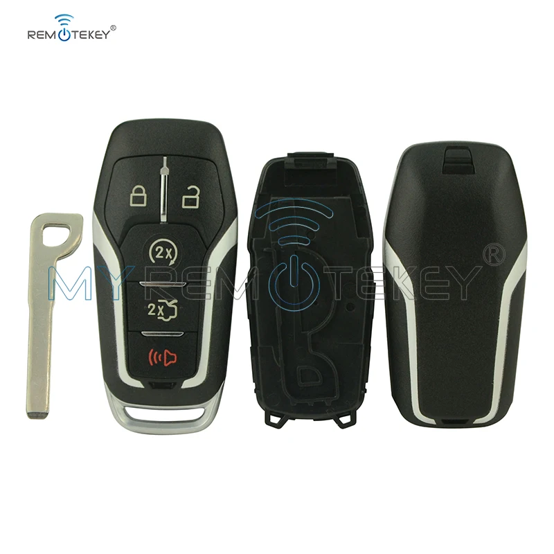 Смарт чехол для дистанционного ключа 5 кнопок 164 R7989 Ford Edge Explorer Fusion 2015 2016 2017|Ключ от