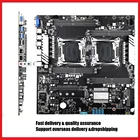 JINGSHA X99 материнская плата с двойным процессором Intel Xeon LGA 2011-3 E5 V3 ЦПУ 8 слотов DDR4 ECC REG M.2 NVME USB3.0