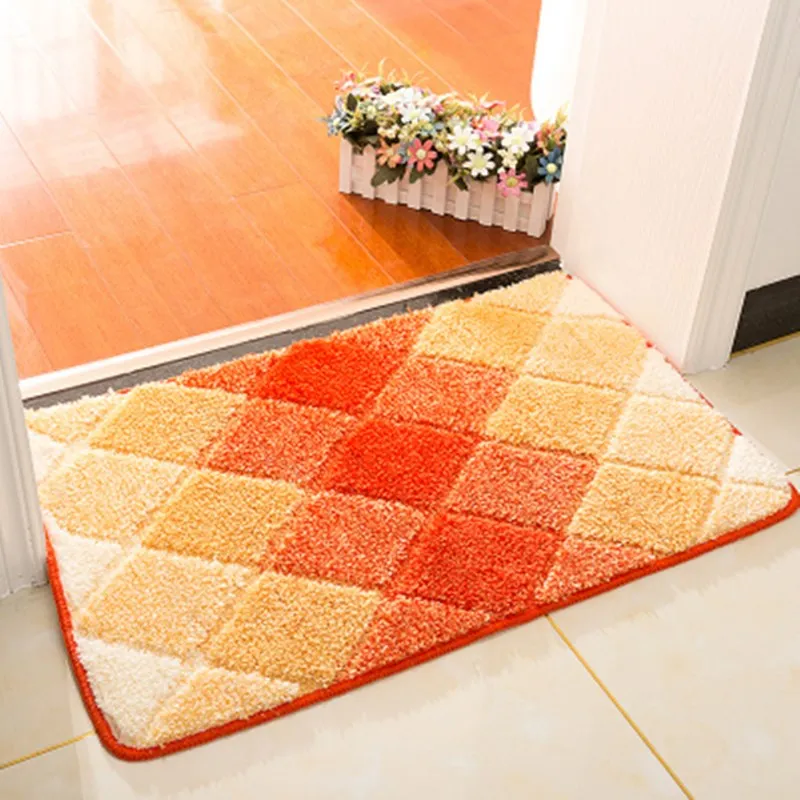 Нескользящий коврик для гостиной цветной кровати декора коврики ванной из