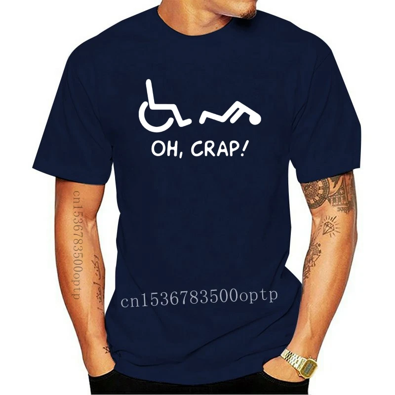 

Men T-Shirt Men Clothing Plus Size Wheelchair Malfunction Unisex T-Shirt / Funny / Gift Tee Shirt