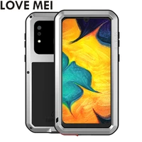for huawei p30 lite case lovemei shock dirt proof water resistant metal armor cover for huawei p40 lite p40 p40 pro case