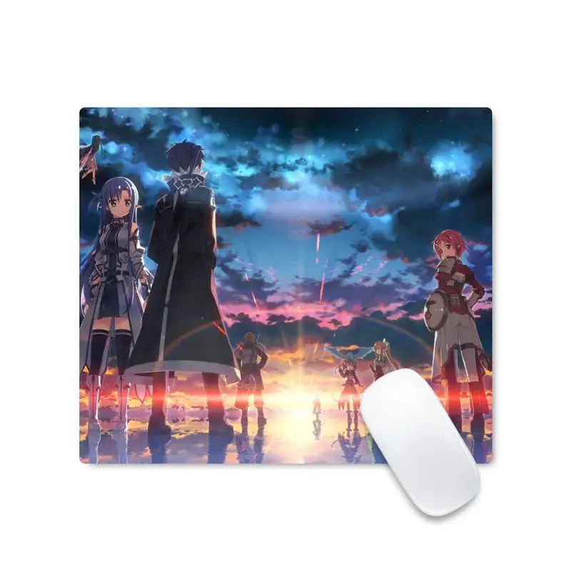 

Sword Art Online SAO Beautiful Anime Mouse Mat Non-slip Cushion Square Thickness 2mm