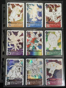 9 шт.компл. Digimon цифровой монстр игрушки хобби Коллекционные вещи игра Коллекция аниме-открытки