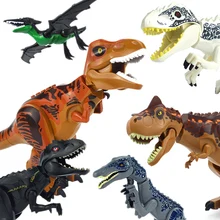 Динозавры юрского периода строительные блоки Тираннозавр Рекс и