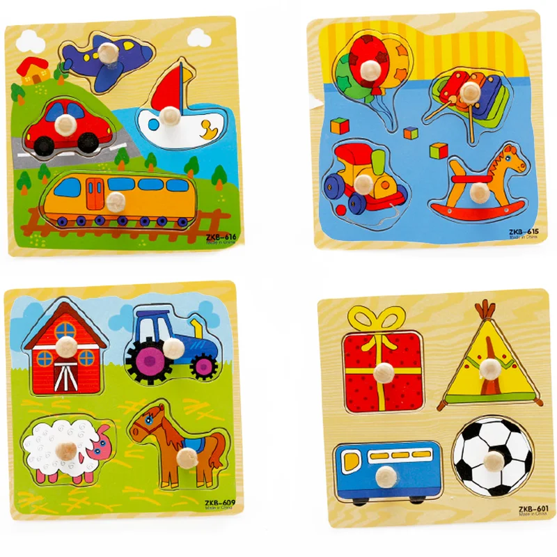 1 шт. ребенок Рано Развивающие игрушки Детские руки захватывают деревянная