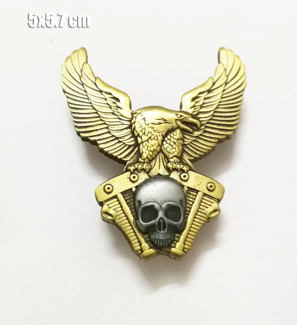 Двигатель Байкер риэр Орел двигателя броши для одежды жилет обувь поясная сумка