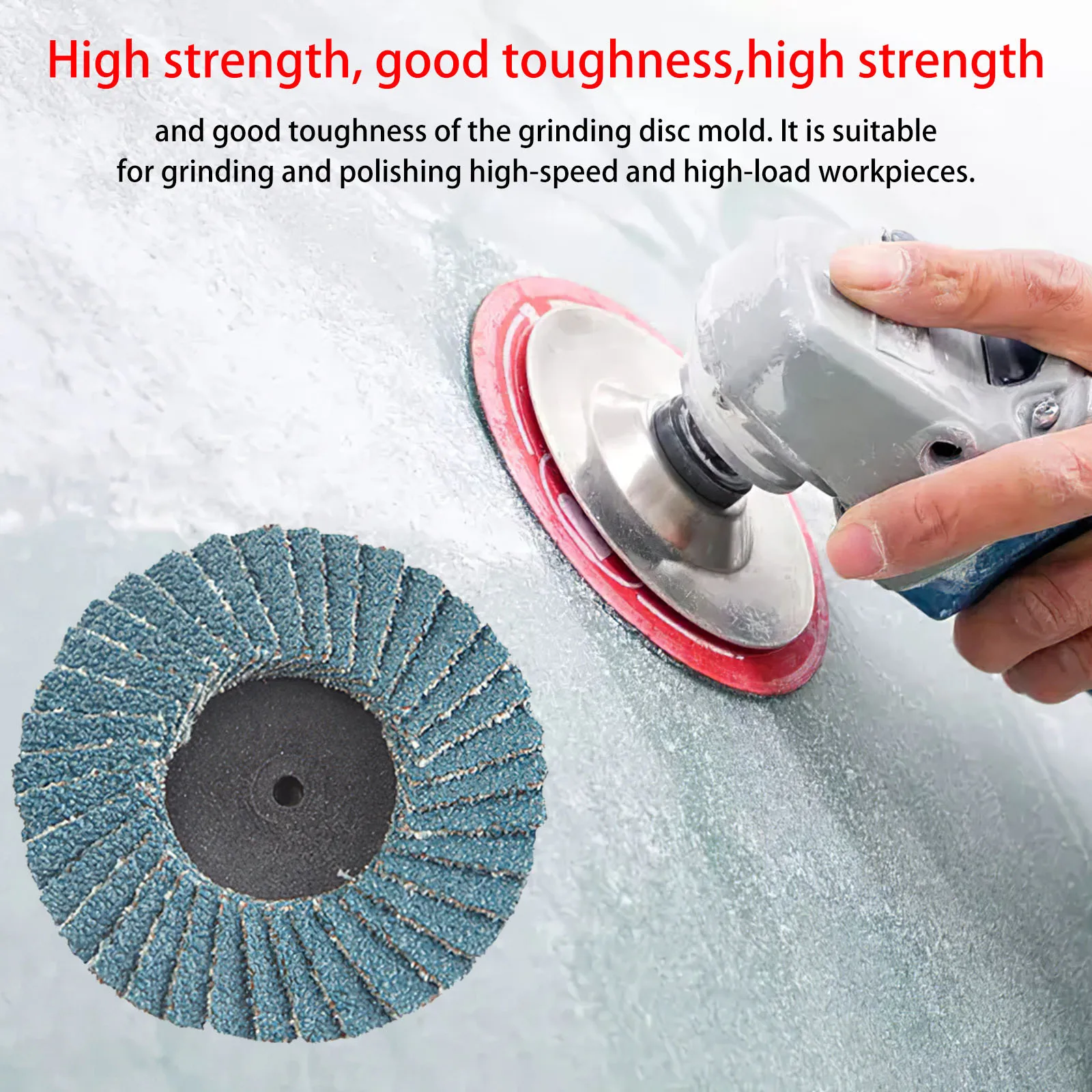 

15pcs Stainless Steel Grinding Disc Professional Metal Sanding Disc Grinding Wheel Practical Dark Blue Angle Grinder Blade