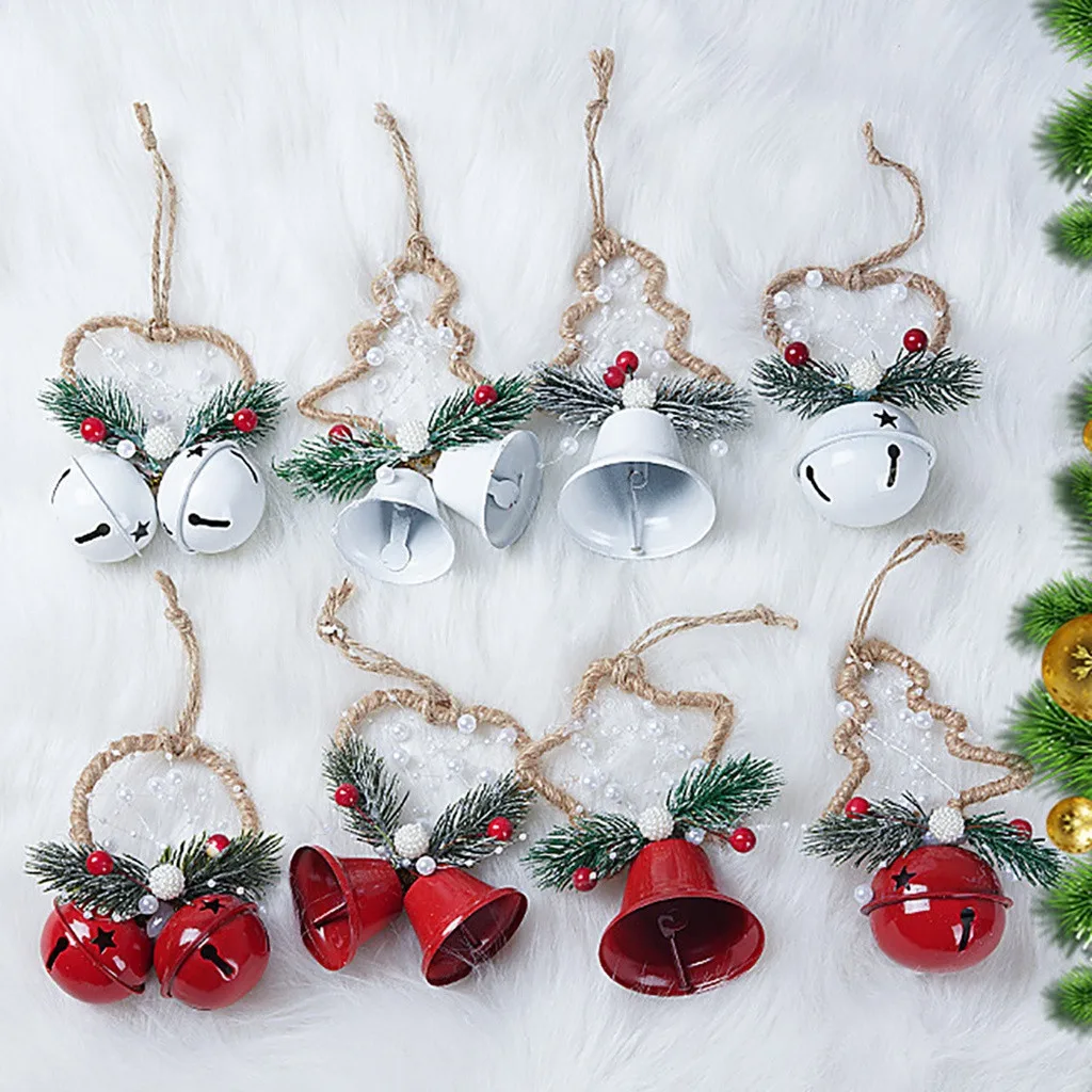 Premier-20mm Снежинка Jingle Bell Baubles Рождественское украшение для дома