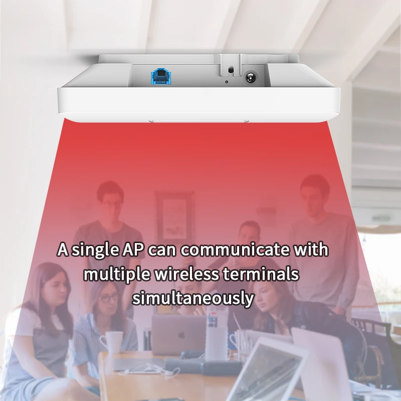 IP COM W64AP 11ac 1350M Wave 2 внутреннее потолочное крепление беспроводная точка доступа