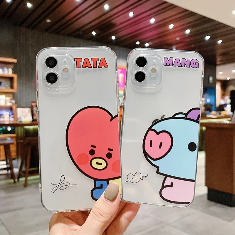

Fashion Kawaii Phone Cases For iPhone 12 Pro Max Case Anime 7 8 Plus 11 13 Mini X XS XR SE Case Cartoon Full Cover Free Shipping