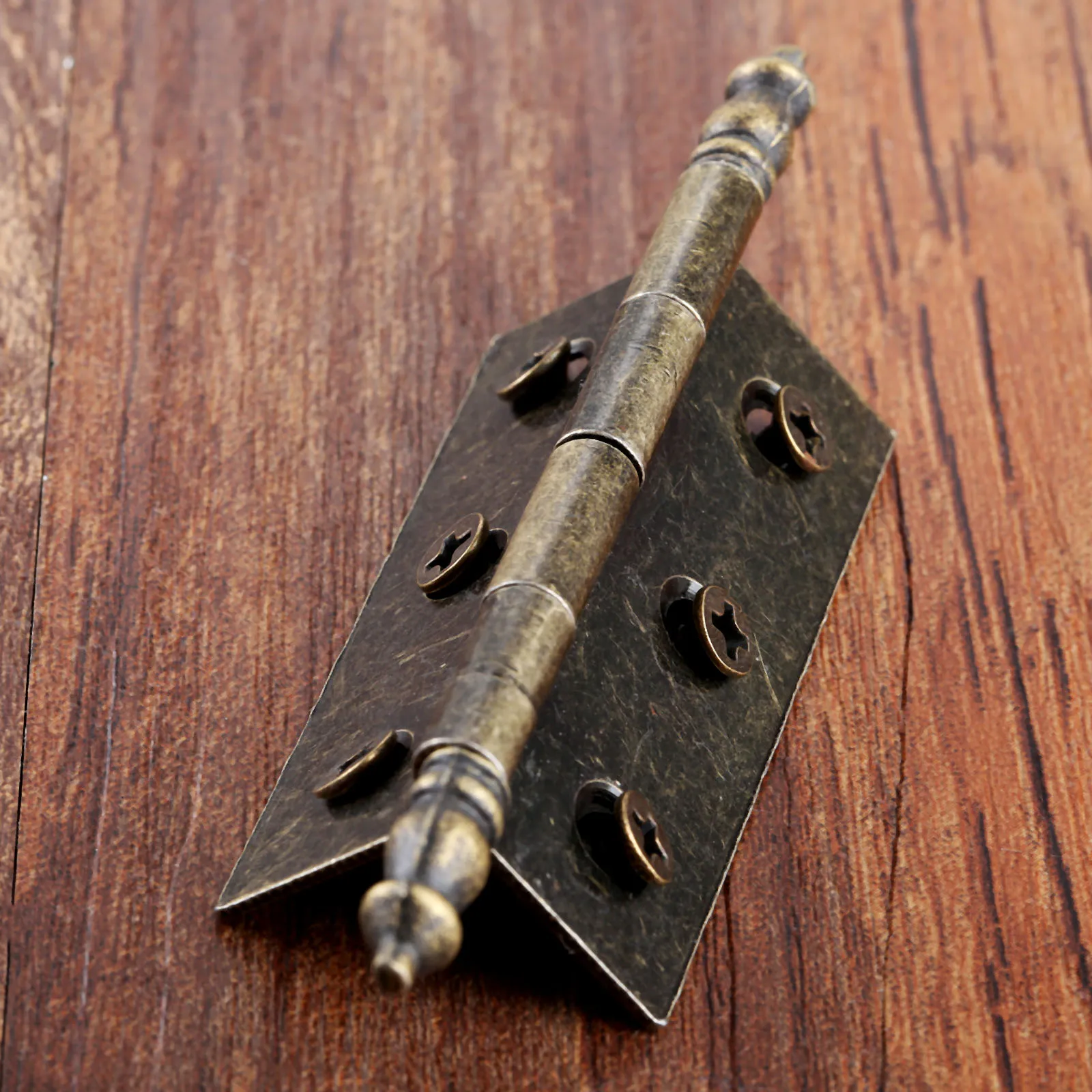 2 шт. античная бронза 86*55*39 мм петли для шкафа ящика двери 6 отверстий шкатулка