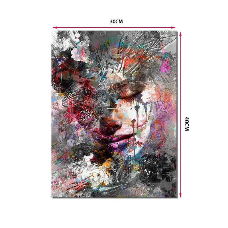 

Abstract Single Line Face Art Leaves Painting Girl Body Back Minimalist Wall Art Canvas Poster Print Nordic Picture Home Decor