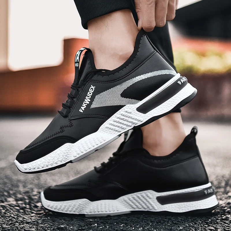 

2021 spring new Korean fashion student shoes cross border breathable comfort men shoes men's casual shoes