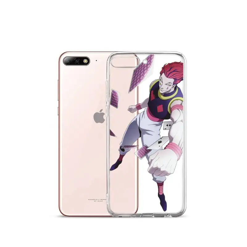 

Hisoka Anime Hunter X hunter Phone Case Transparent Clear for iPhone 11 12 mini pro XS MAX 7 8 6 6S Plus X 5S SE 2020 XR
