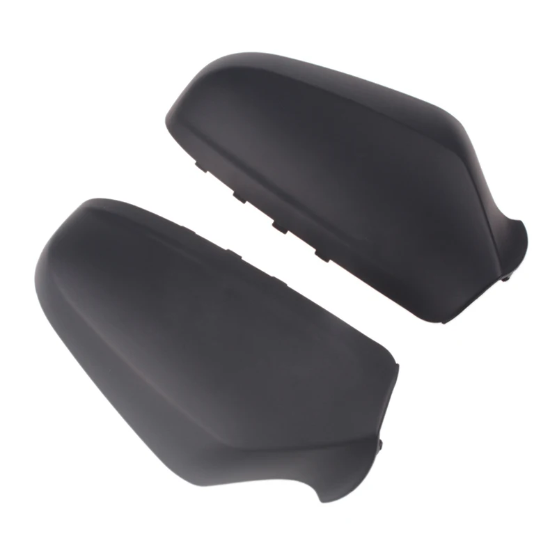 Black Rearview Mirror Housing Side Wing Cover Caps Fit For Vauxhall Opel Astra H 2004-2009 Automobile Exterior Parts | Автомобили и