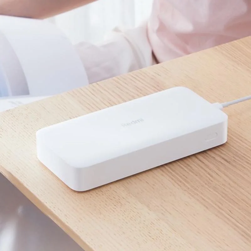 Внешний аккумулятор Xiaomi Redmi 10000 мАч стандартная версия двойной USB адаптер питания