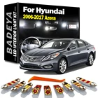 Детали для освещения BADEYA для Hyundai Azera 2006-2016 2017, купольная лампа для чтения номерного знака багажника, автомобильные аксессуары