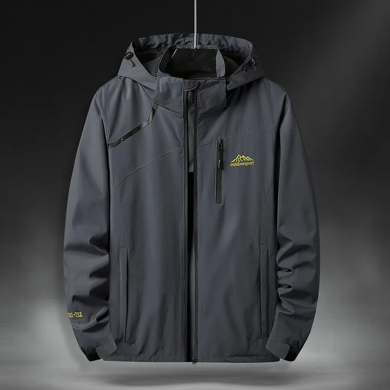 Мужская куртка для активного отдыха весна осень водонепроницаемая походов