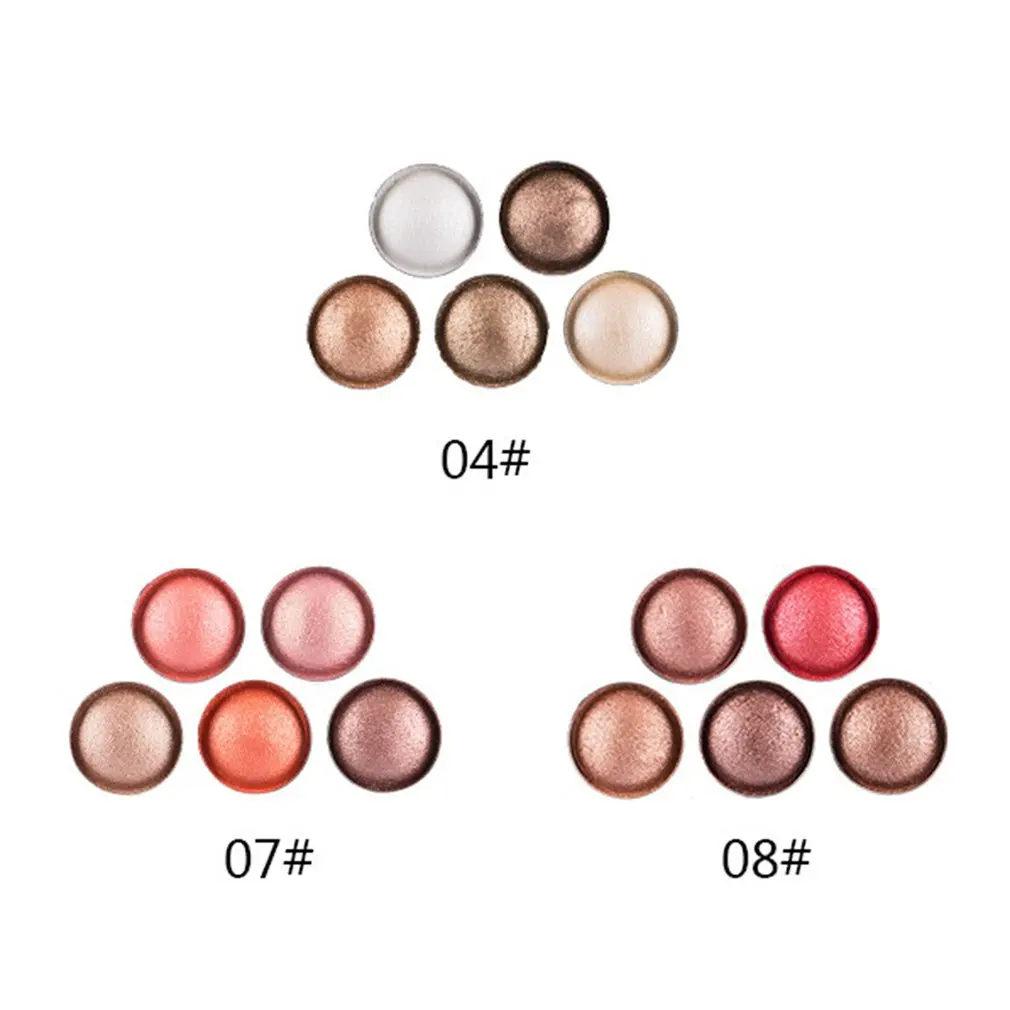 NOVO женские тени для век палитра макияжа стойкая водостойкая Обнаженная