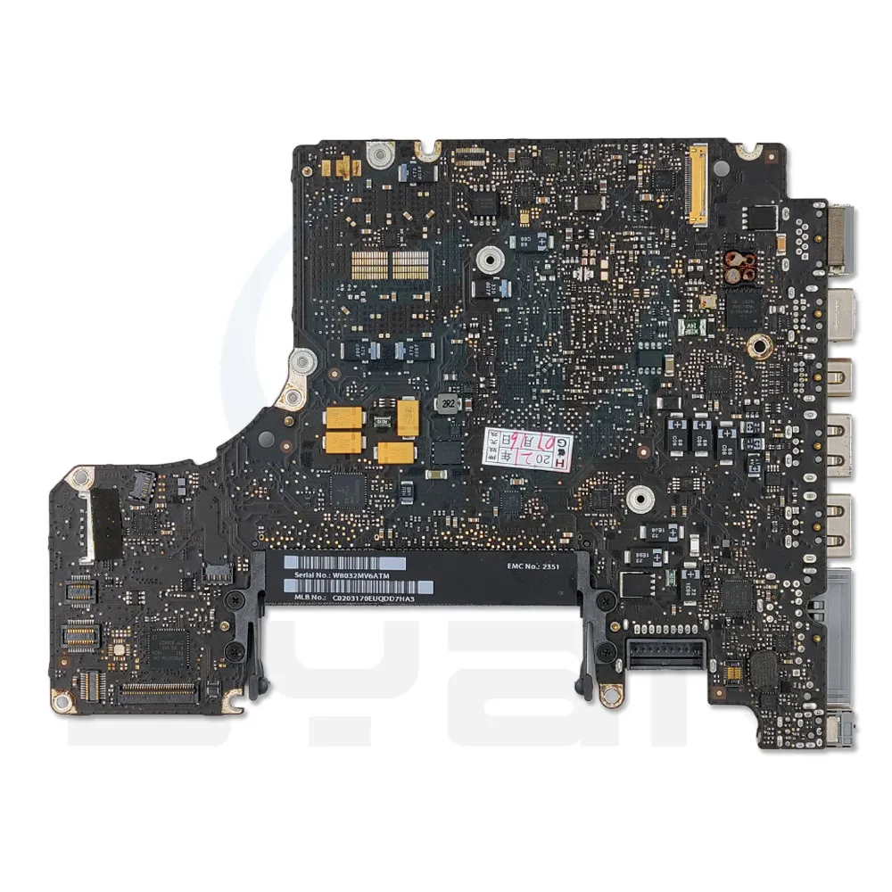 Материнская плата SYan A1278 MID 2010 2 4 ГГц 820-2879-B для Macbook Pro 13 3 материнская EMC 2351 MC374xx/A |
