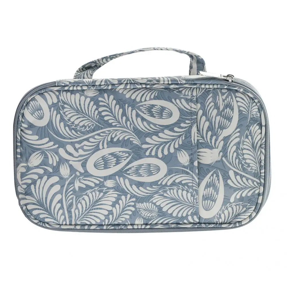

600D Oxford Cloth Excellent Crochet Hooks Storage Bag Portable Knitting Bag Eco-friendly for Home