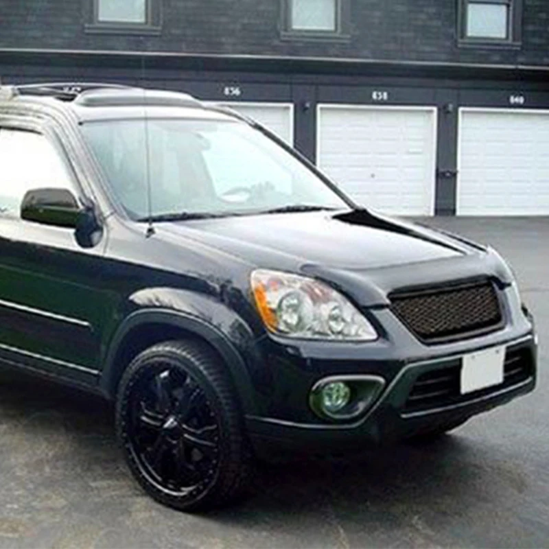 Сменные решетки из углеродного волокна для Honda CRV Racing Grills 2005 2006 года передний
