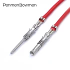 927886-1 автоматические соединительные обжимные клеммы для проводов, штекер, гнездо 1,5 мм, Электрический металлический штифт для разъема Tyco с кабелем 18AWG 927888-