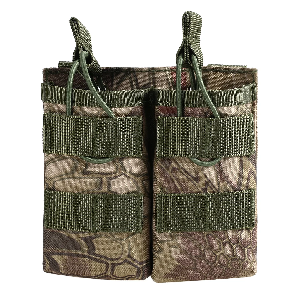 Тактический Молл Mag Открытый Чехол Двойной кронштейн кобура для M4 Журнал