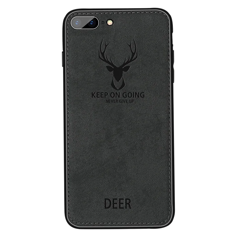 Роскошный тканевый кожаный мягкий чехол для телефона iPhone XS Max чехлы XR X 6 6S 7 8 9 Plus 5 5S