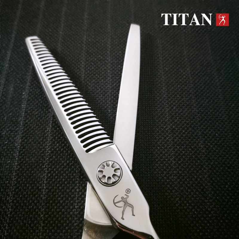 Профессиональные Парикмахерские ножницы Titan VG10 стальные для стрижки и филировки