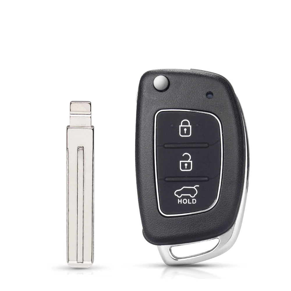 

Брелок KEYYOU HY15/HY20/TOY40 для Hyundai Solaris ix35 ix45 ELANTRA Santa Fe HB20 Verna Solaris 3 кнопки