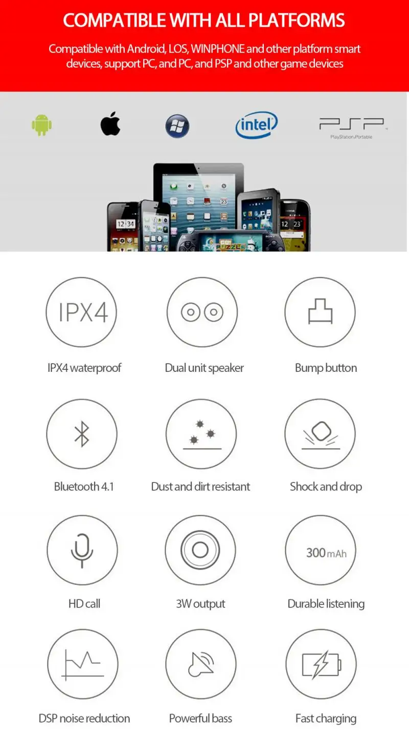 Портативный водонепроницаемый художественный Bluetooth динамик с крышкой для