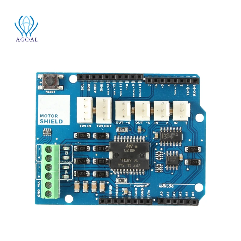 

L298N, L298P, 4A, модуль защиты двигателя R3