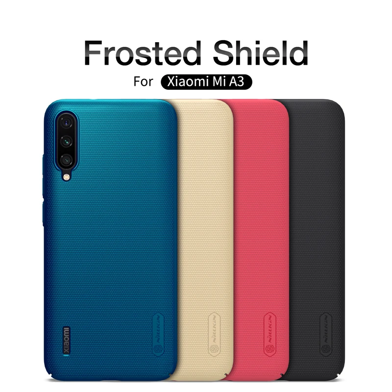 Для Xiaomi mi A3 чехол Nillkin Матовый Жесткий чехол для Xiaomi Mi A1 A2 A3 MiA1 MiA2 MiA3 Mi 5X 6X CC9E