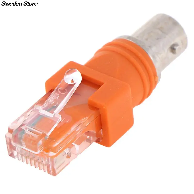 1pc BNC Female To RJ45 Male Coaxial Coax Barrel Coupler Adapter RF Connector | Обустройство дома