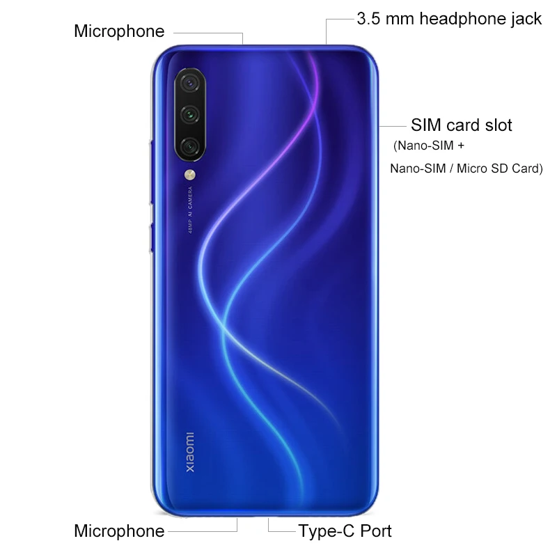 Xiaomi Mi 9 Lite смартфон с 5 5-дюймовым дисплеем ОЗУ 6 ГБ ПЗУ 64 39 МП | Мобильные телефоны и